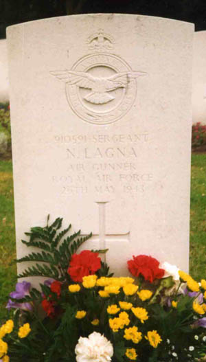 Noel Lagna's Headstone